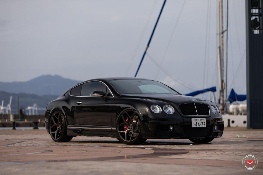  Bentley Continental GT on Vossen Wheels (CG-205) 2019 года  (фото 3 из 36)